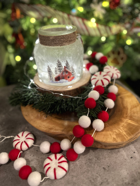 Peppermint Garland