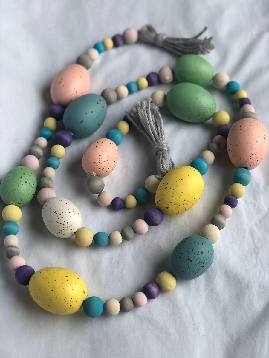 Large Egg Garland Garlands Galore and Decor