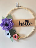 Hello Wreath