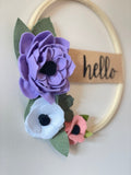 Hello Wreath