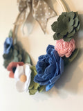 Florals and Succulents Wreath