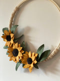 Sunflower Wreath